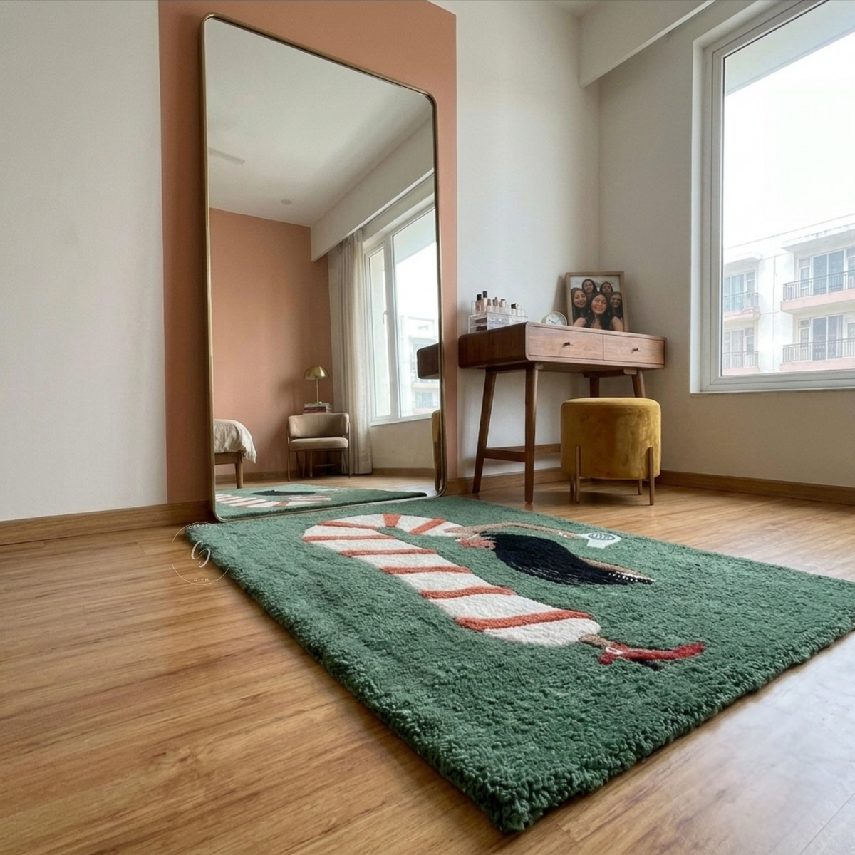 Hair Flip Queen Hand Tufted Rug