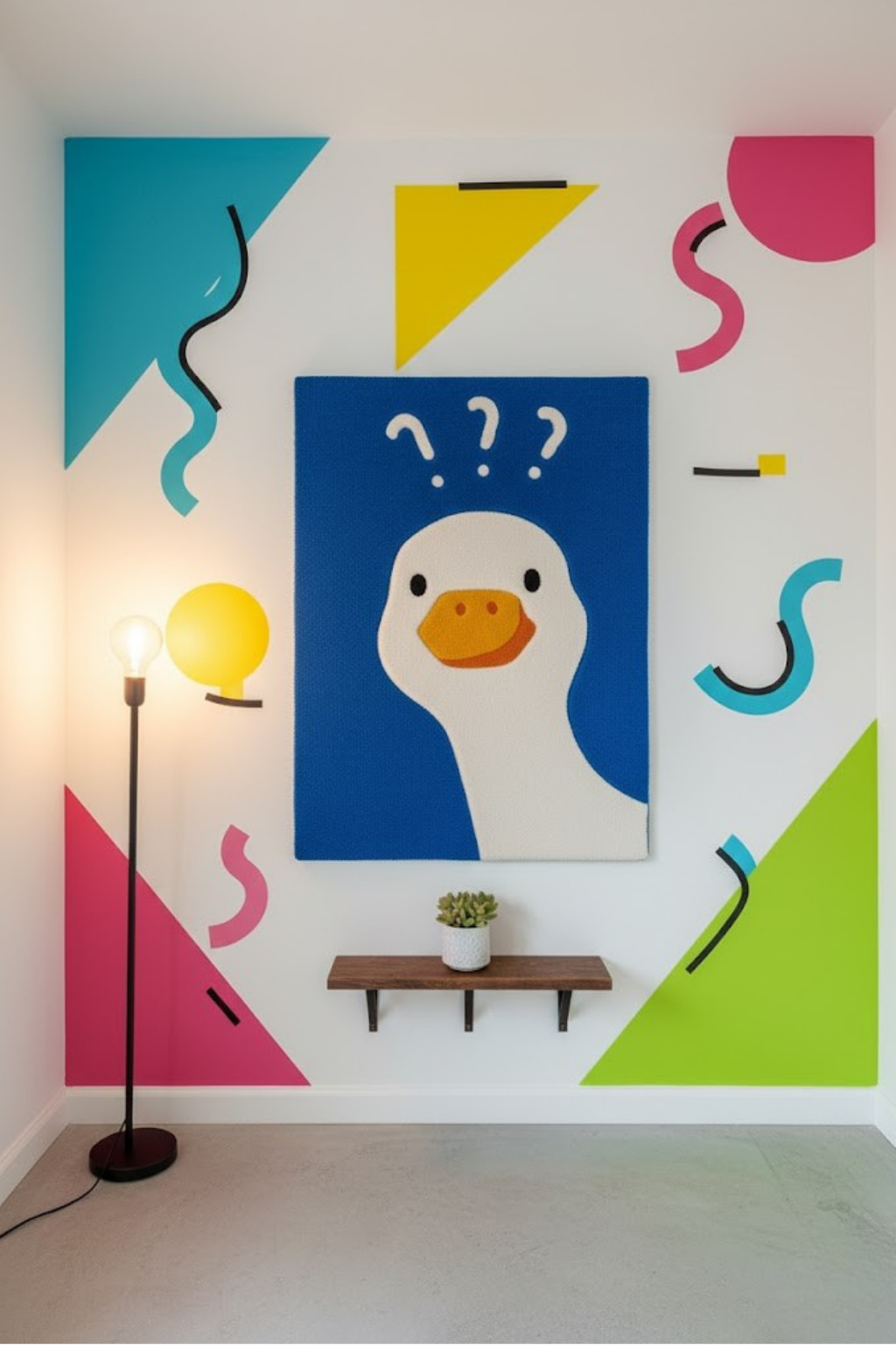 What The Duck? Hand-Tufted Rug