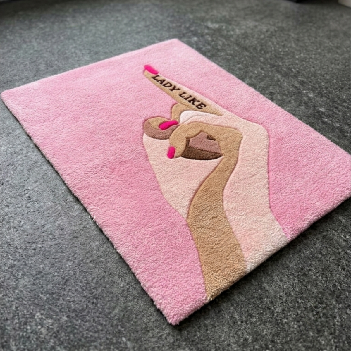 Lady Like Hand Tufted Rug