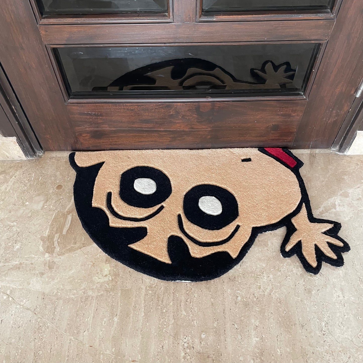 ShinChan Waving Hand-Tufted Rug