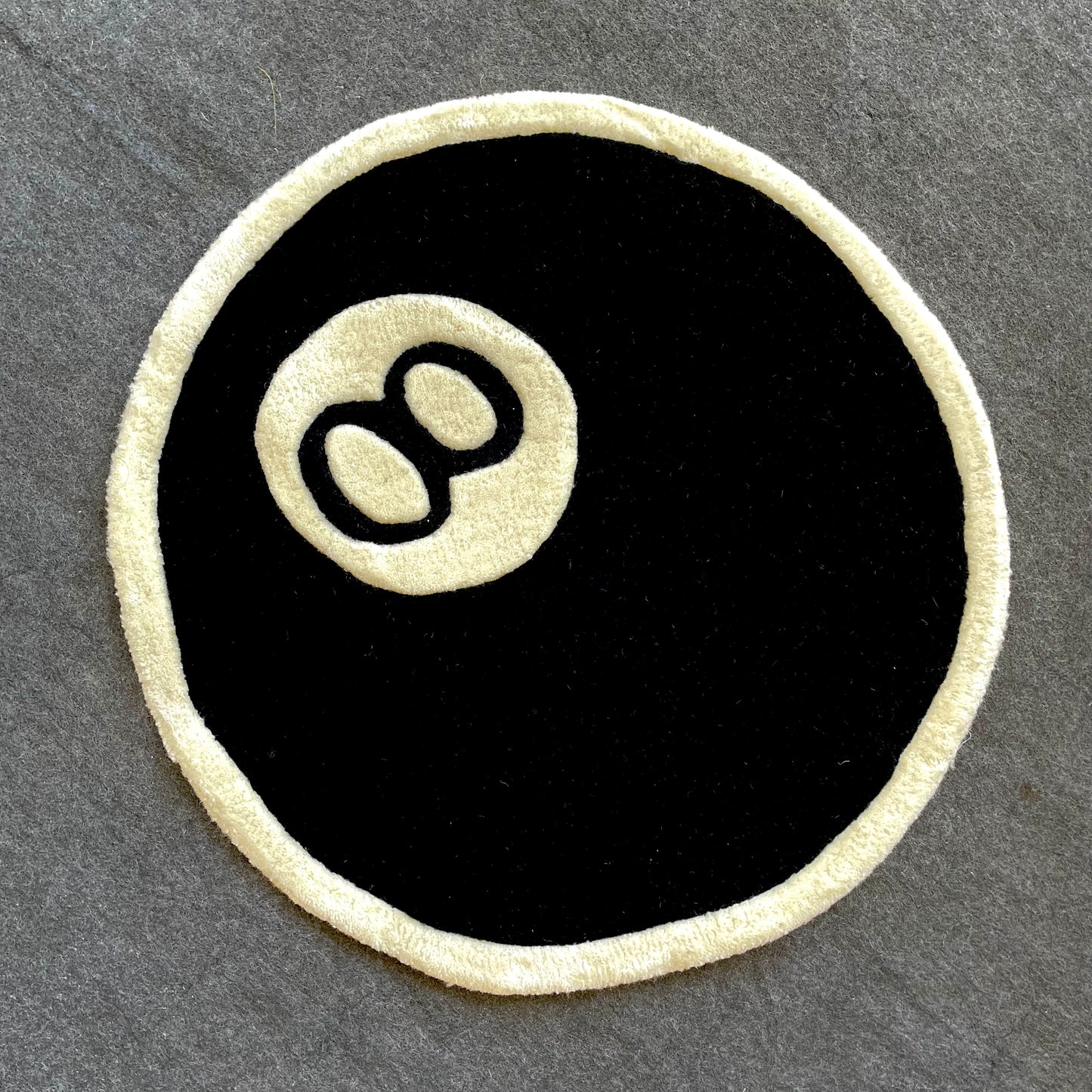 8 ball hand-tufted rug