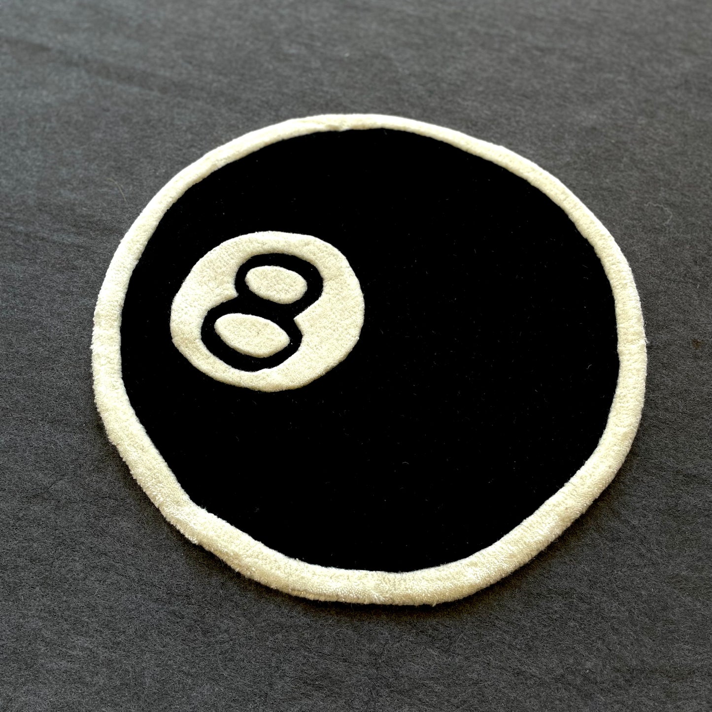 8 ball hand-tufted rug