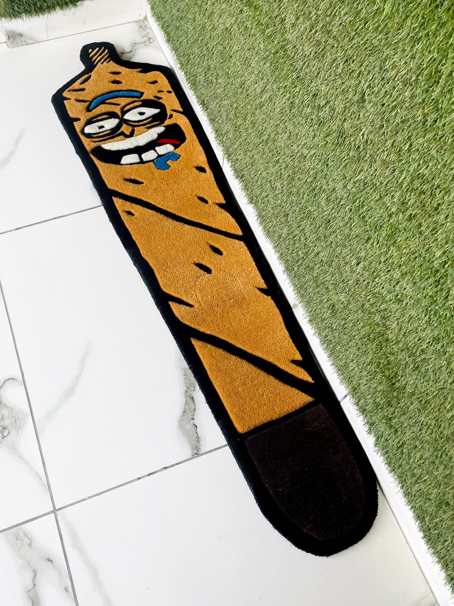 Rick & Rolled Hand-Tufted Rug | Rick x Doobie | Ready To Ship