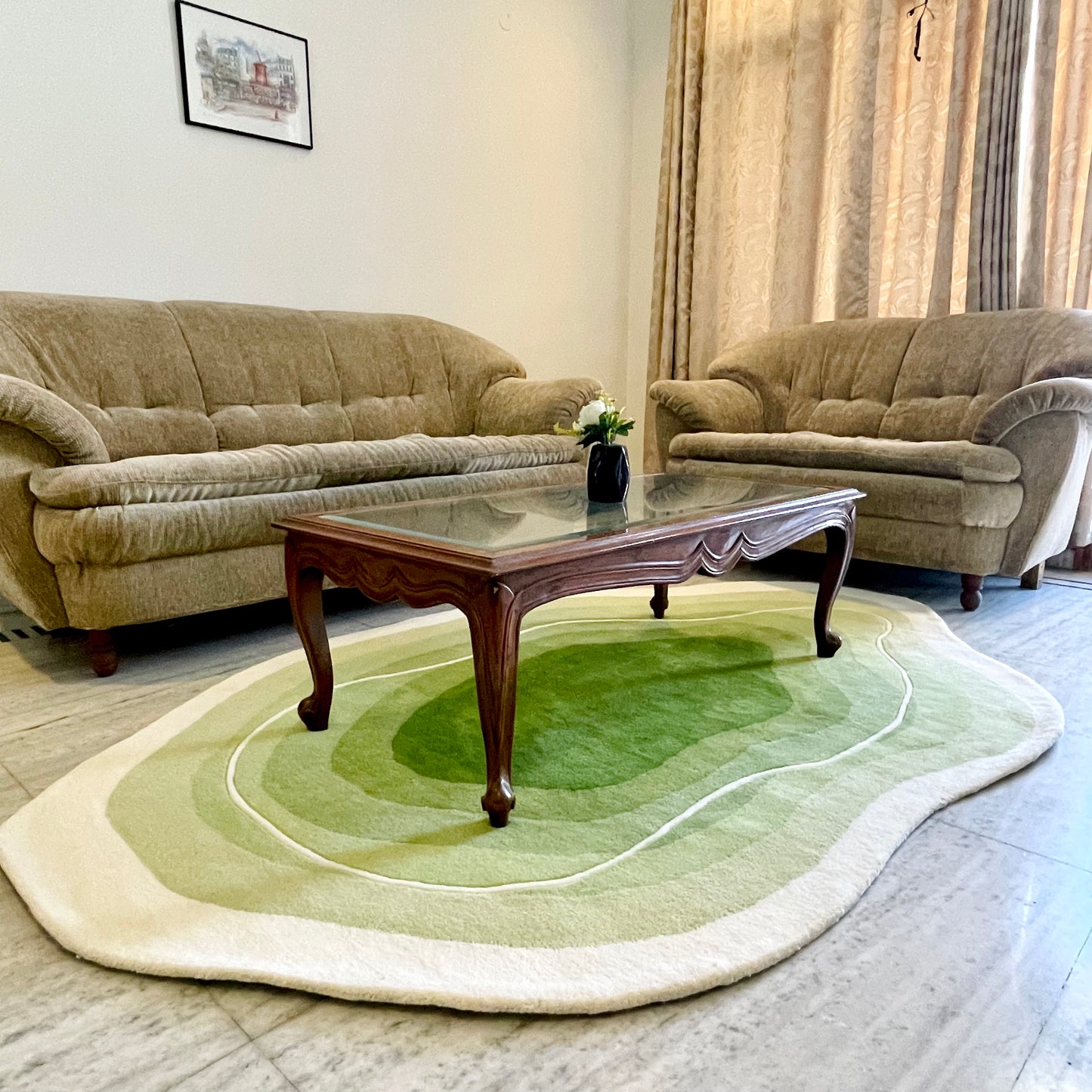 Mystic Lagoon Hand-Tufted Rug