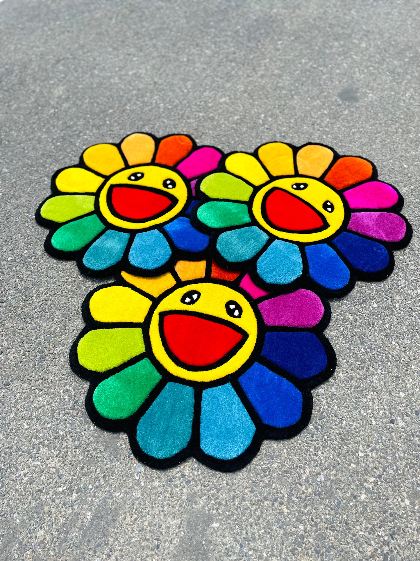 Takashi Murakami Hand-Tufted Rug