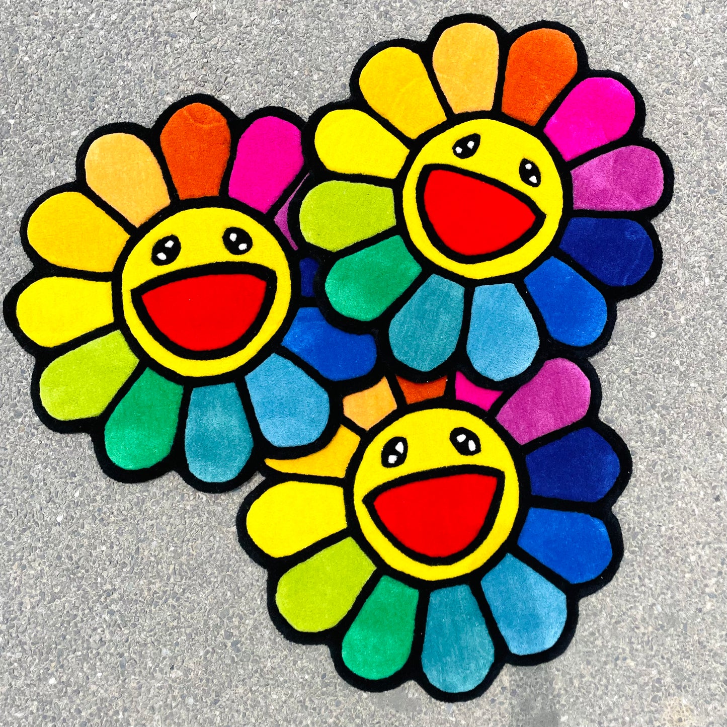 Takashi Murakami Hand-Tufted Rug