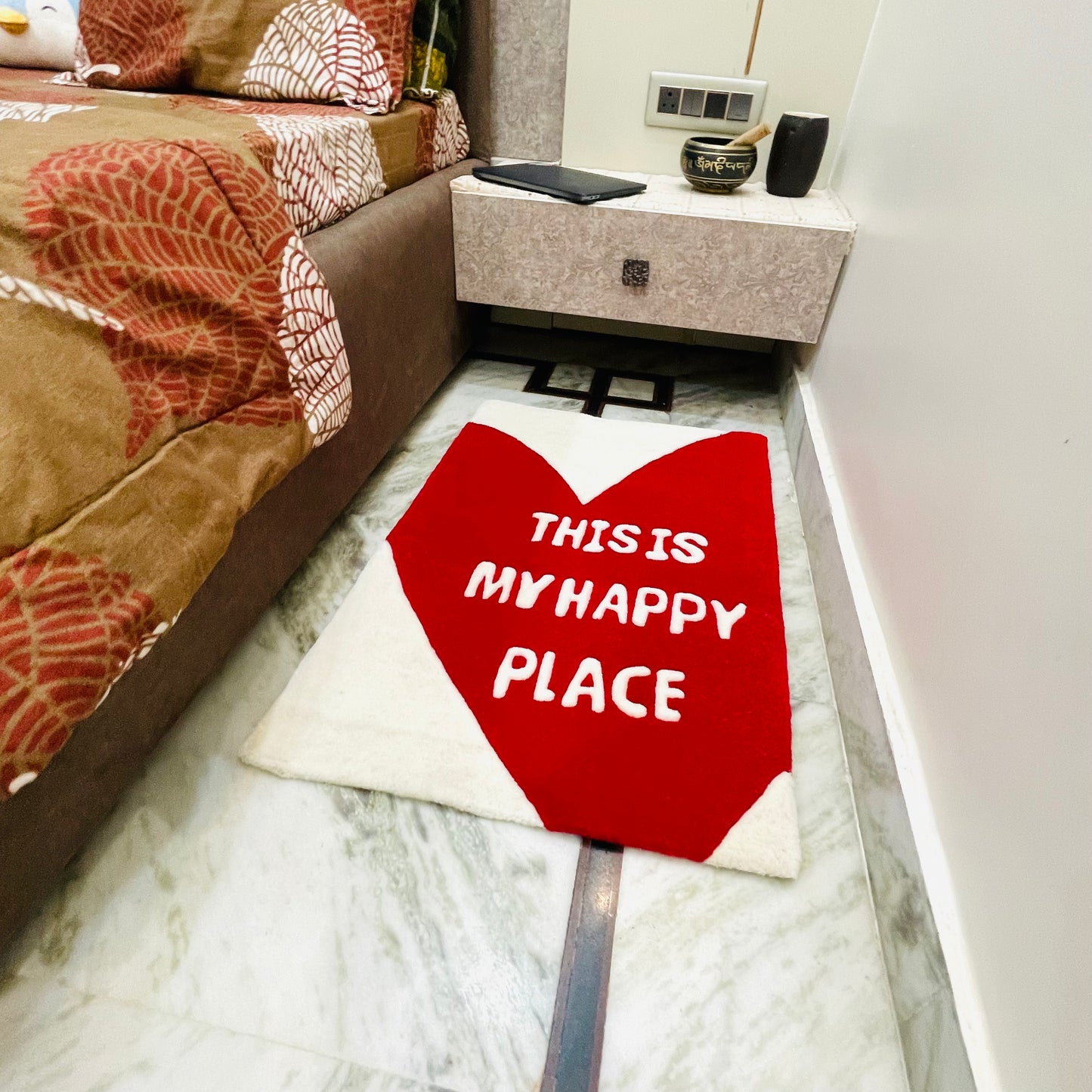 This Is My Happy Place Hand-Tufted Rug