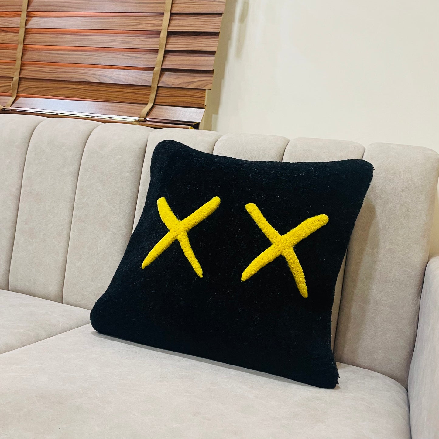 Kaws Tufted Cushion Cover