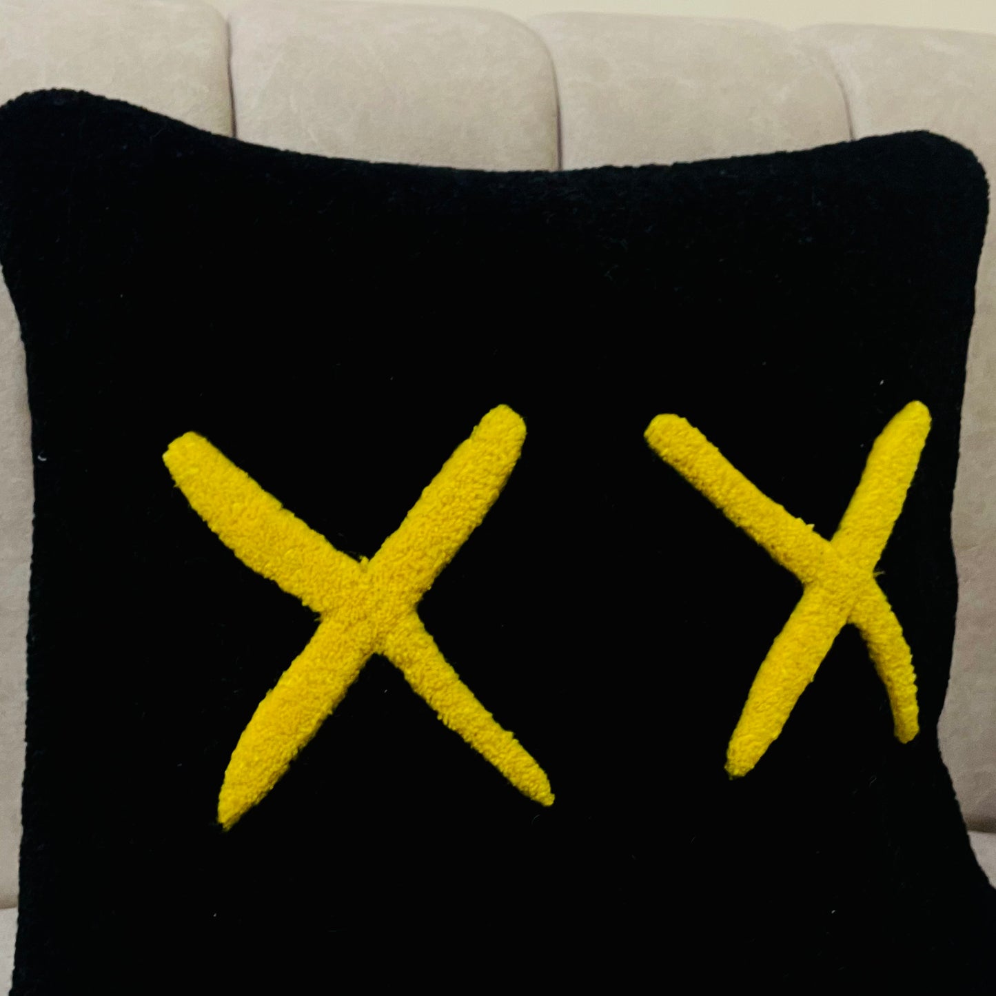 Kaws Tufted Cushion Cover