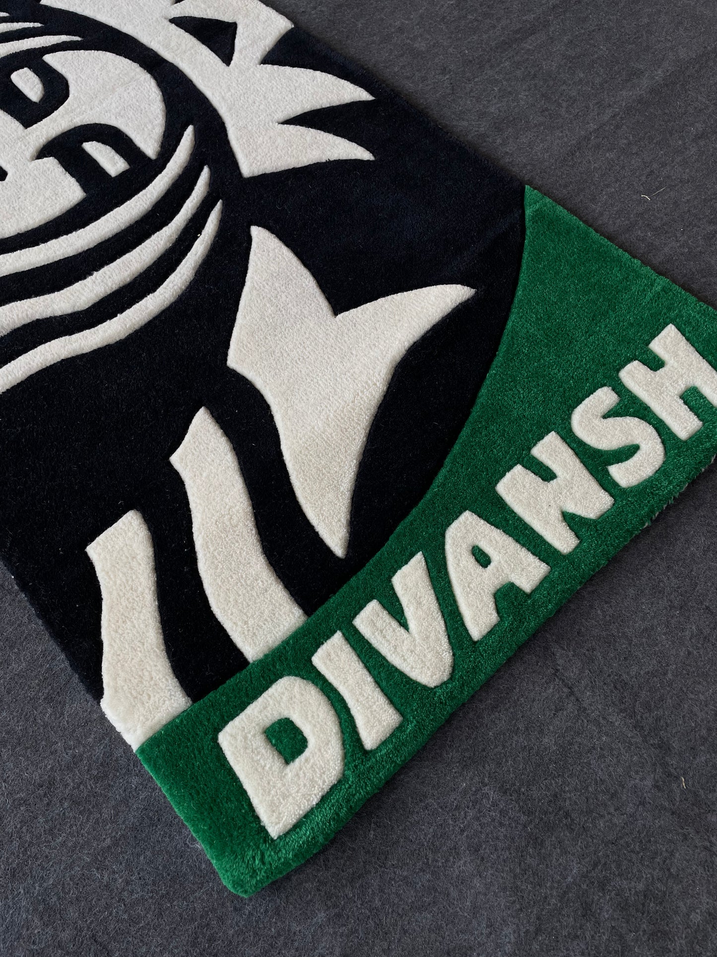 Starbucks Hand-Tufted Rug (Customisable)