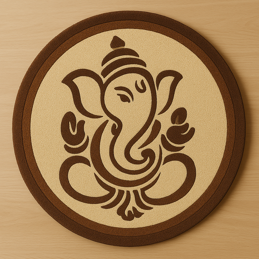 Vignaharta Hand-Tufted Wall Rug