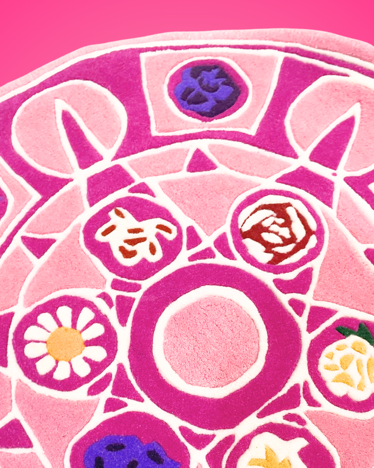 Barbie and the 12 Dancing Princesses Stone Hand-Tufted Rug