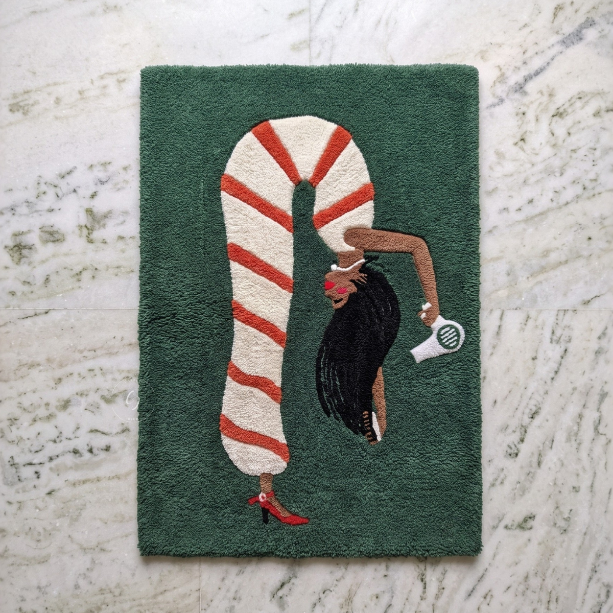 Hair Flip Queen Hand Tufted Rug