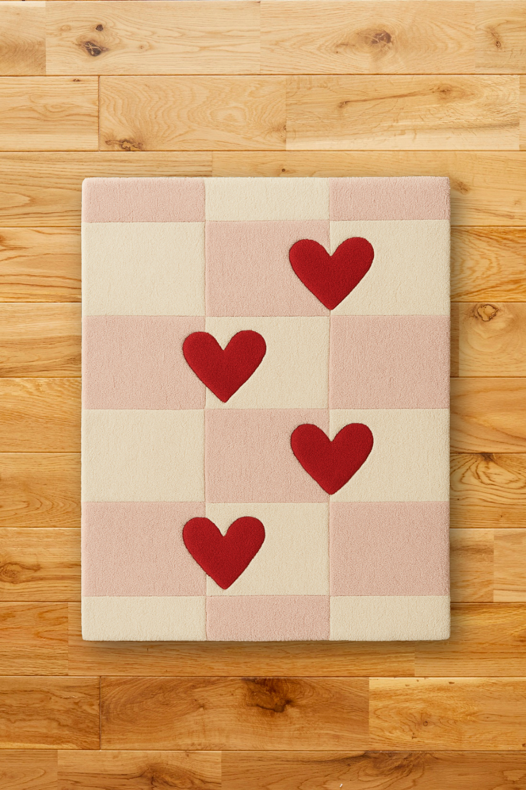 The Cœur Lattice Hand-Tufted Rug