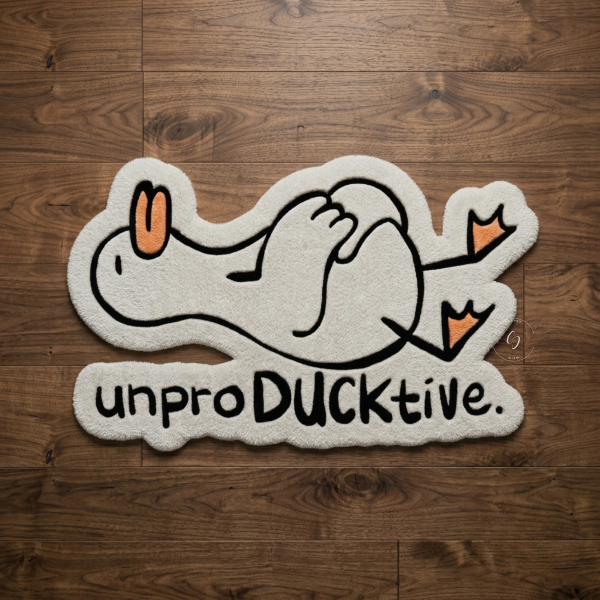 UnproDUCKtive Hand Tufted Rug