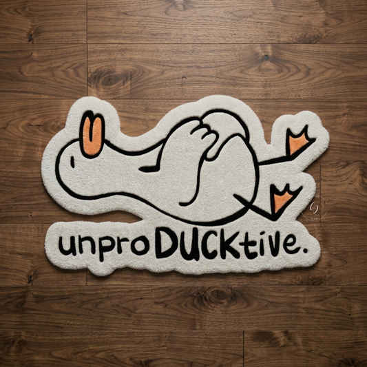 UnproDUCKtive Hand Tufted Rug