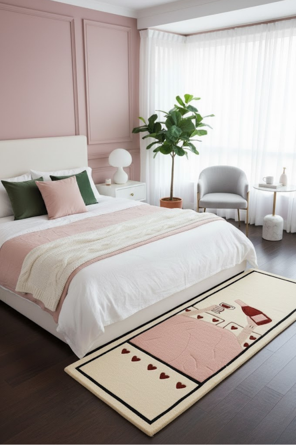 Booze & Snooze Hand-Tufted Rug