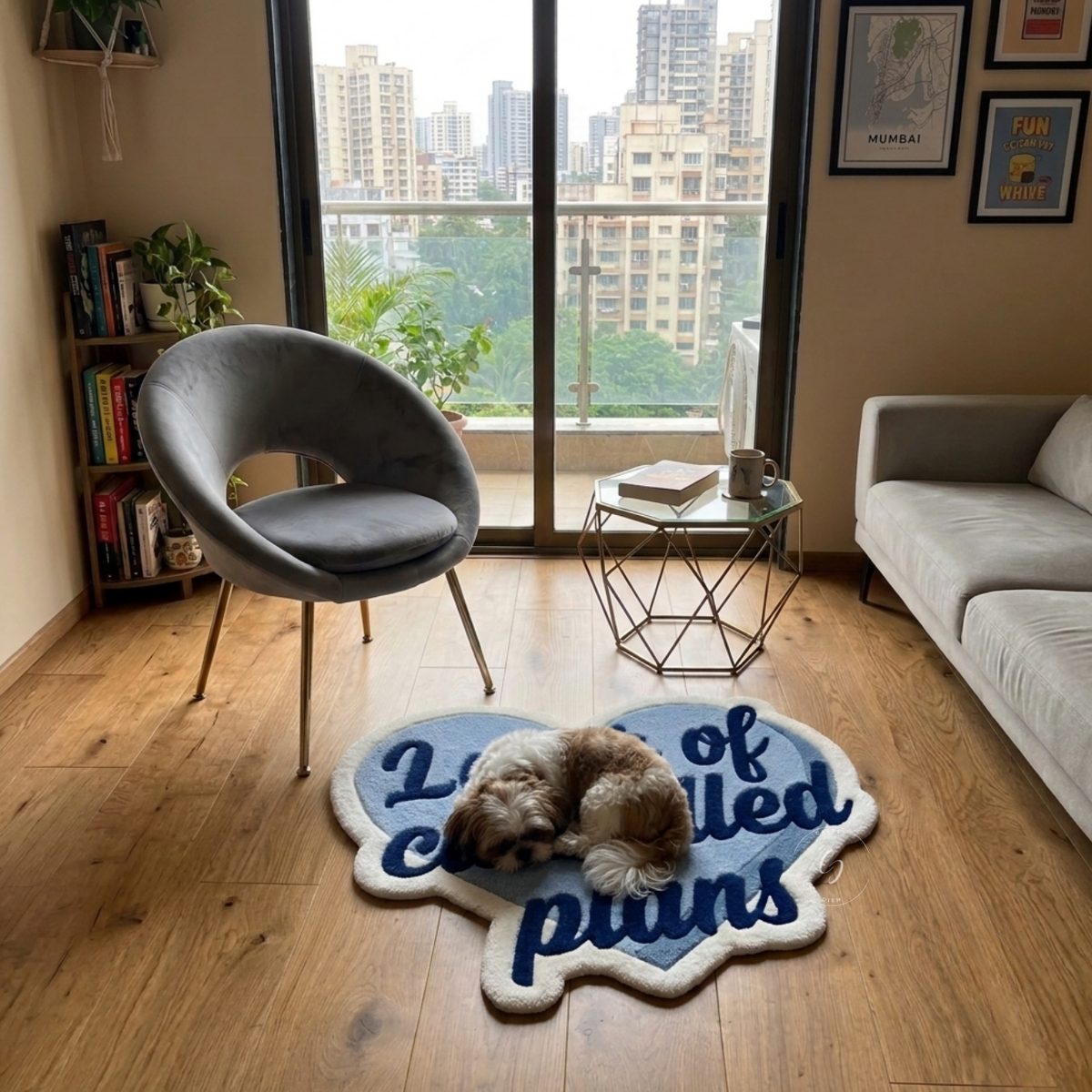 Lover of Cancelled Plans Hand Tufted Rug