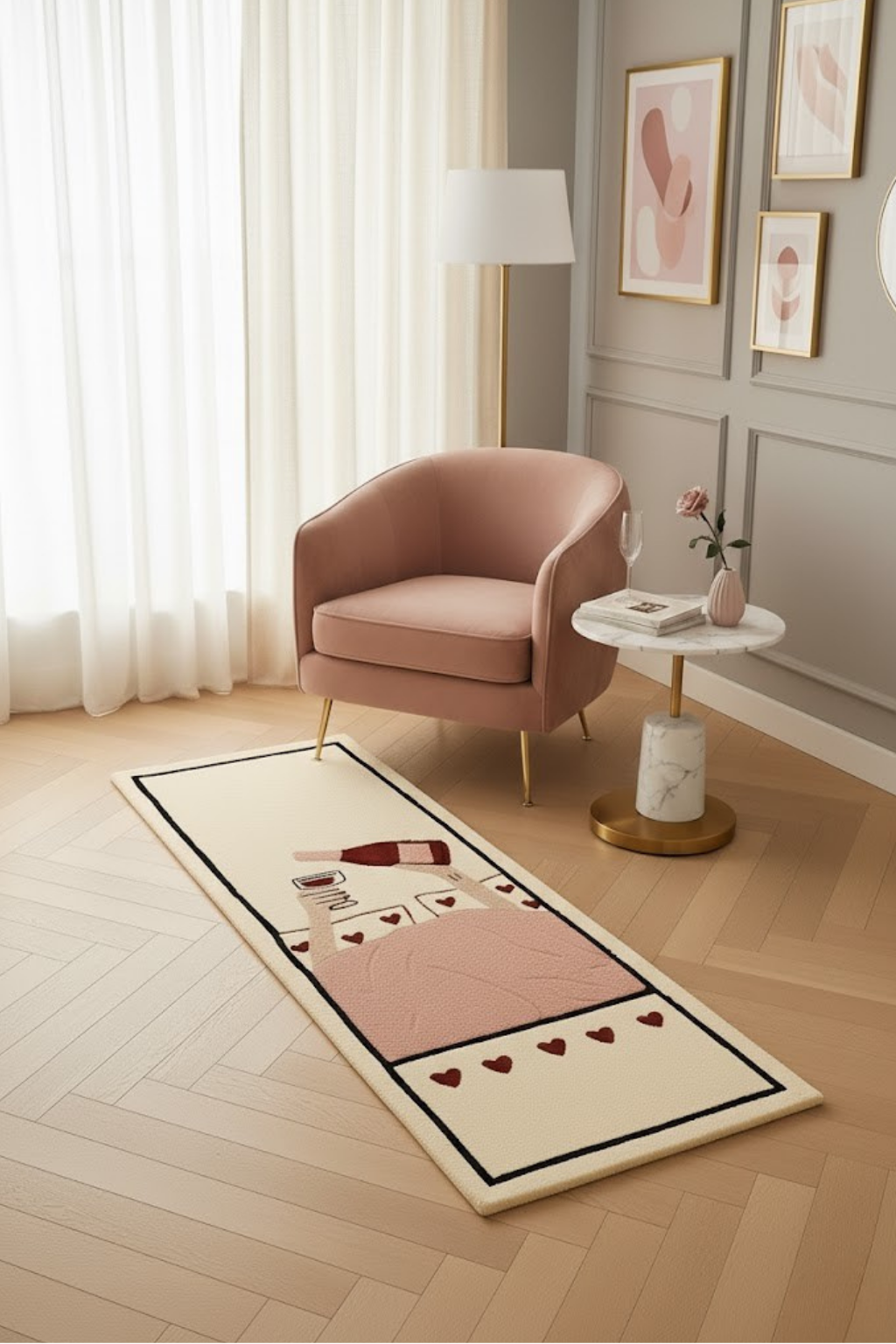 Booze & Snooze Hand-Tufted Rug