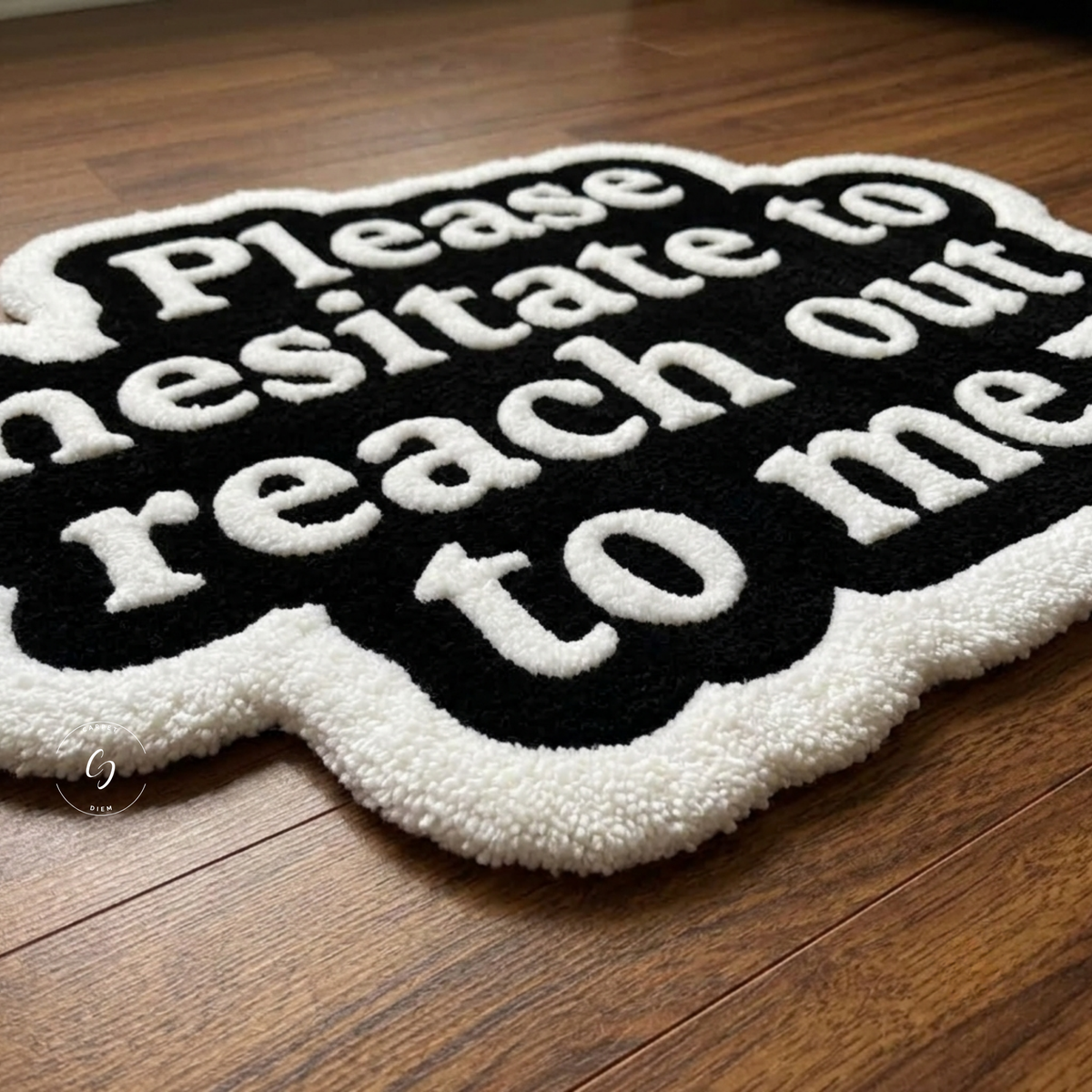 Please Hesitate To Reach Out Hand Tufted Rug