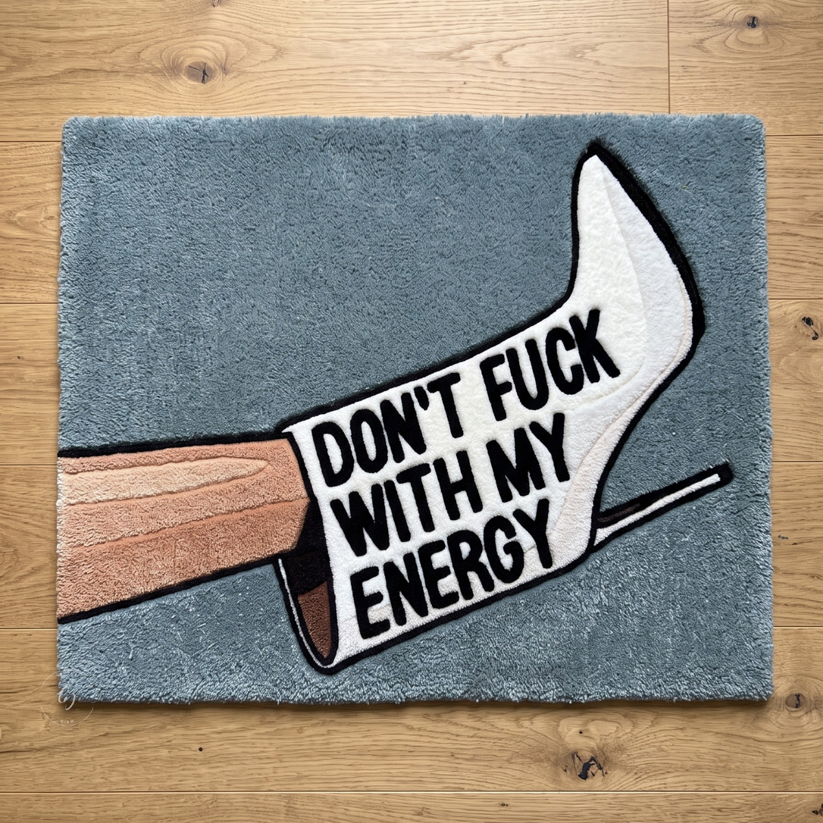 Don't F*** With My Energy Hand Tufted Rug
