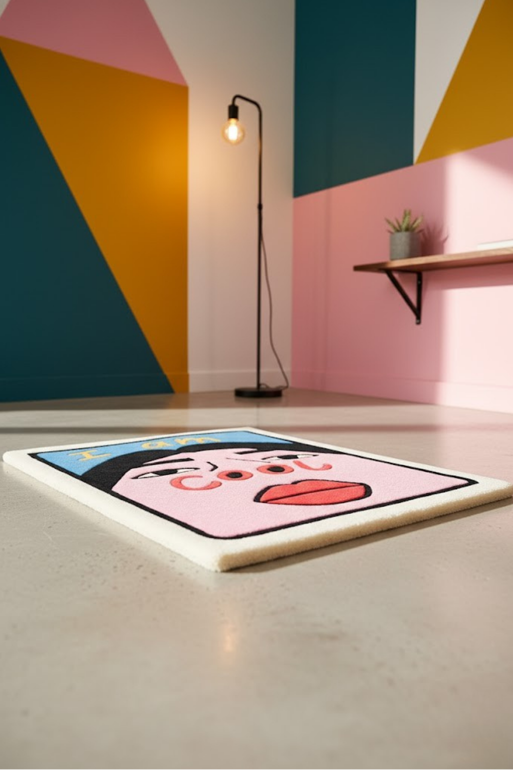 I Am Cool Hand-Tufted Rug