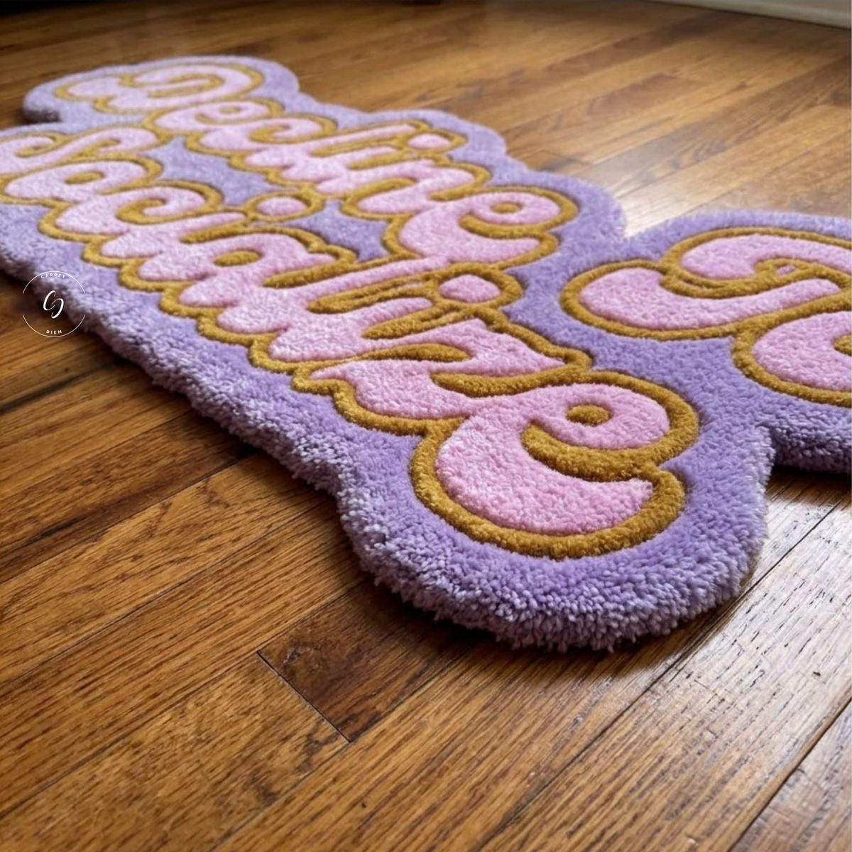 Decline To Socialize Hand Tufted Rug