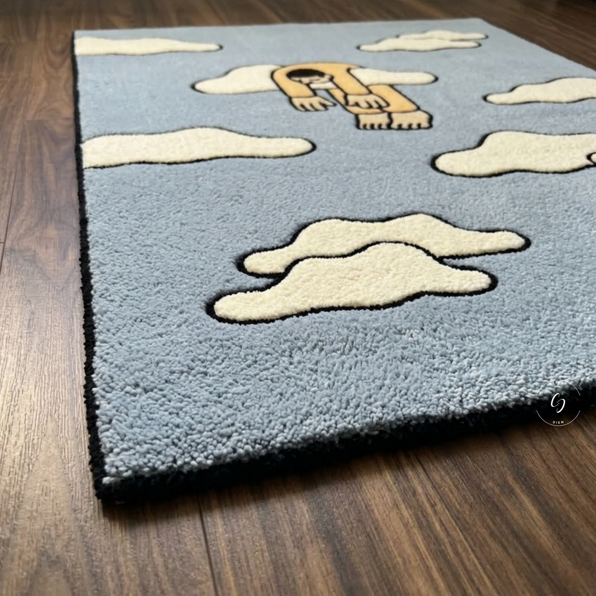 Do Nothing Guy Hand Tufted Rug