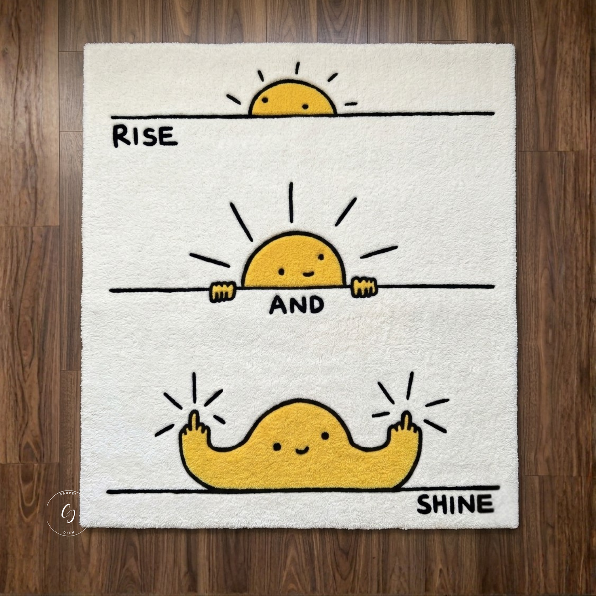Rise And... Shine Hand Tufted Rug