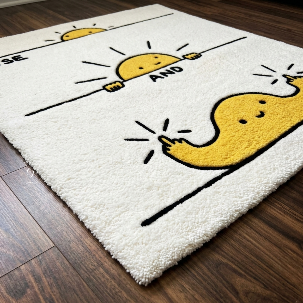 Rise And... Shine Hand Tufted Rug