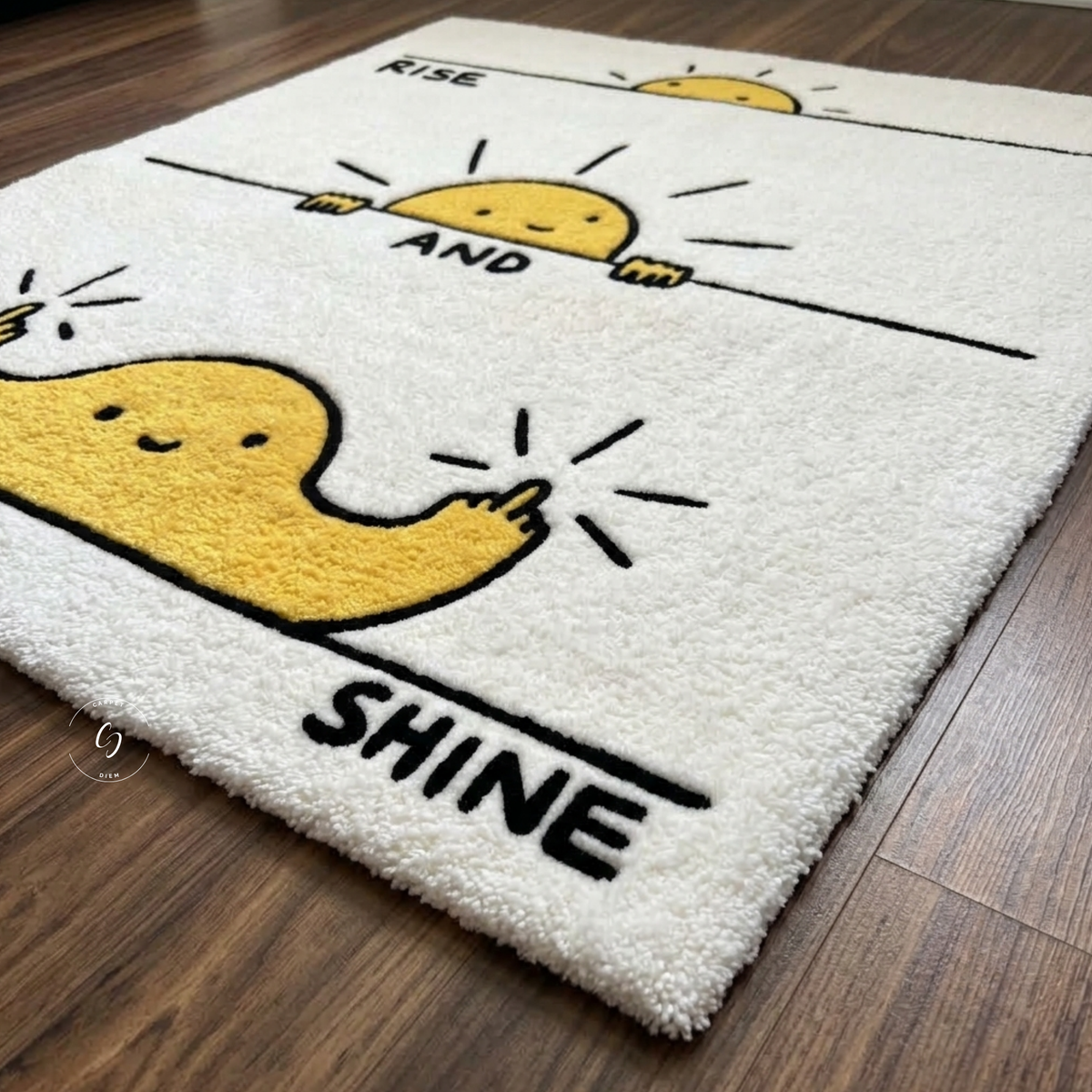 Rise And... Shine Hand Tufted Rug