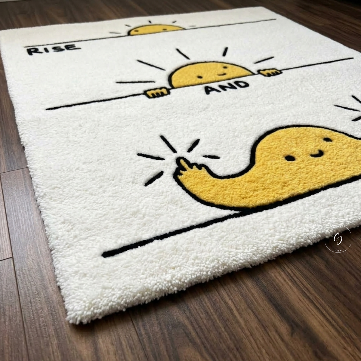 Rise And... Shine Hand Tufted Rug