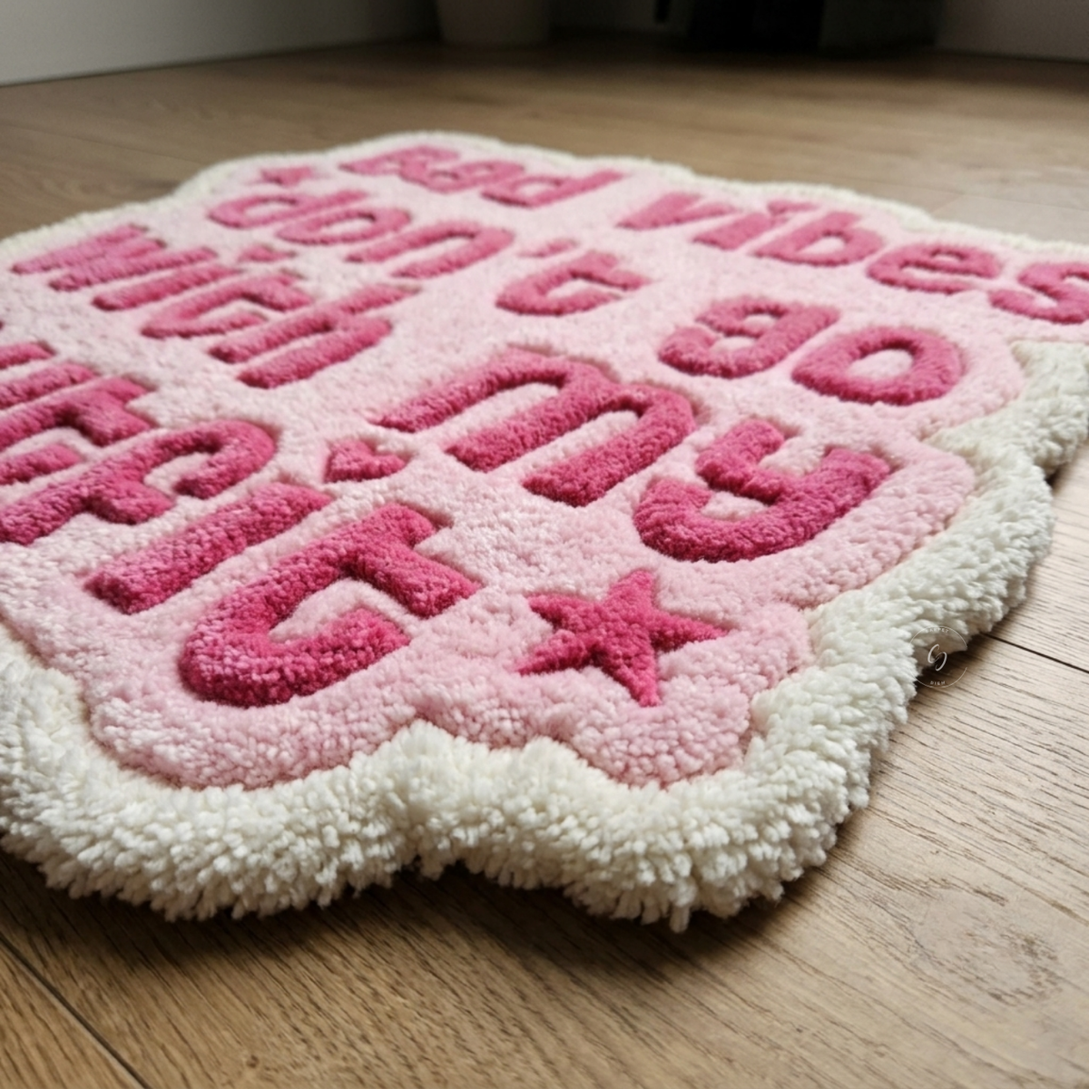 Bad Vibes Don't Go With My Outfit Hand Tufted Rug
