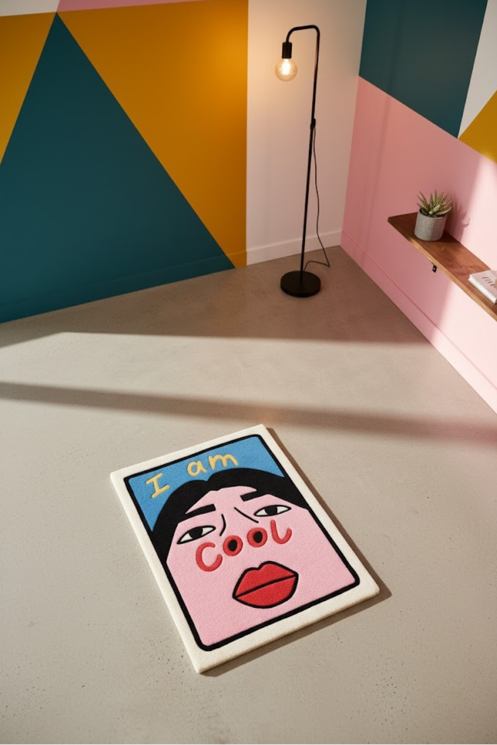 I Am Cool Hand-Tufted Rug