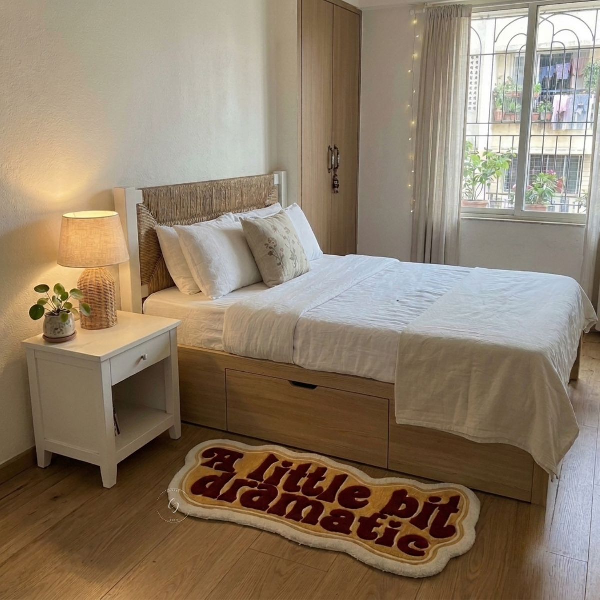 A Little Bit Dramatic Hand Tufted Rug