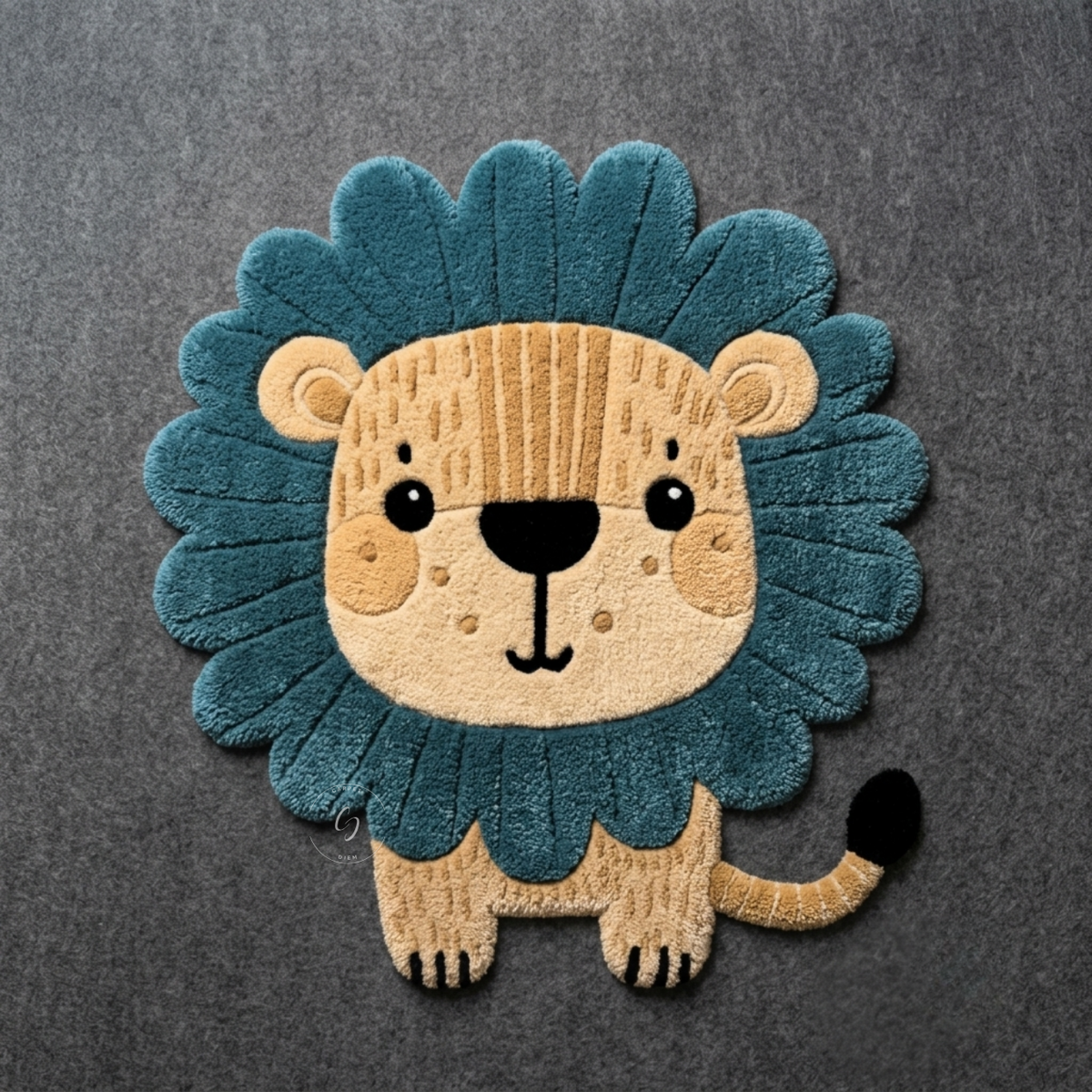 Little Lion Hand-Tufted Rug