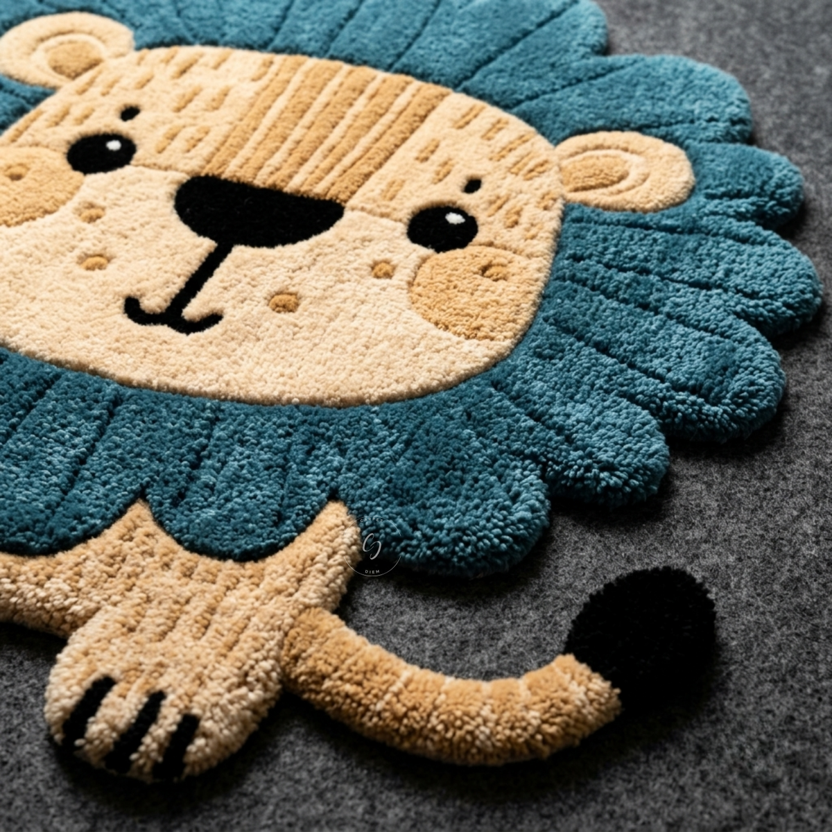 Little Lion Hand-Tufted Rug