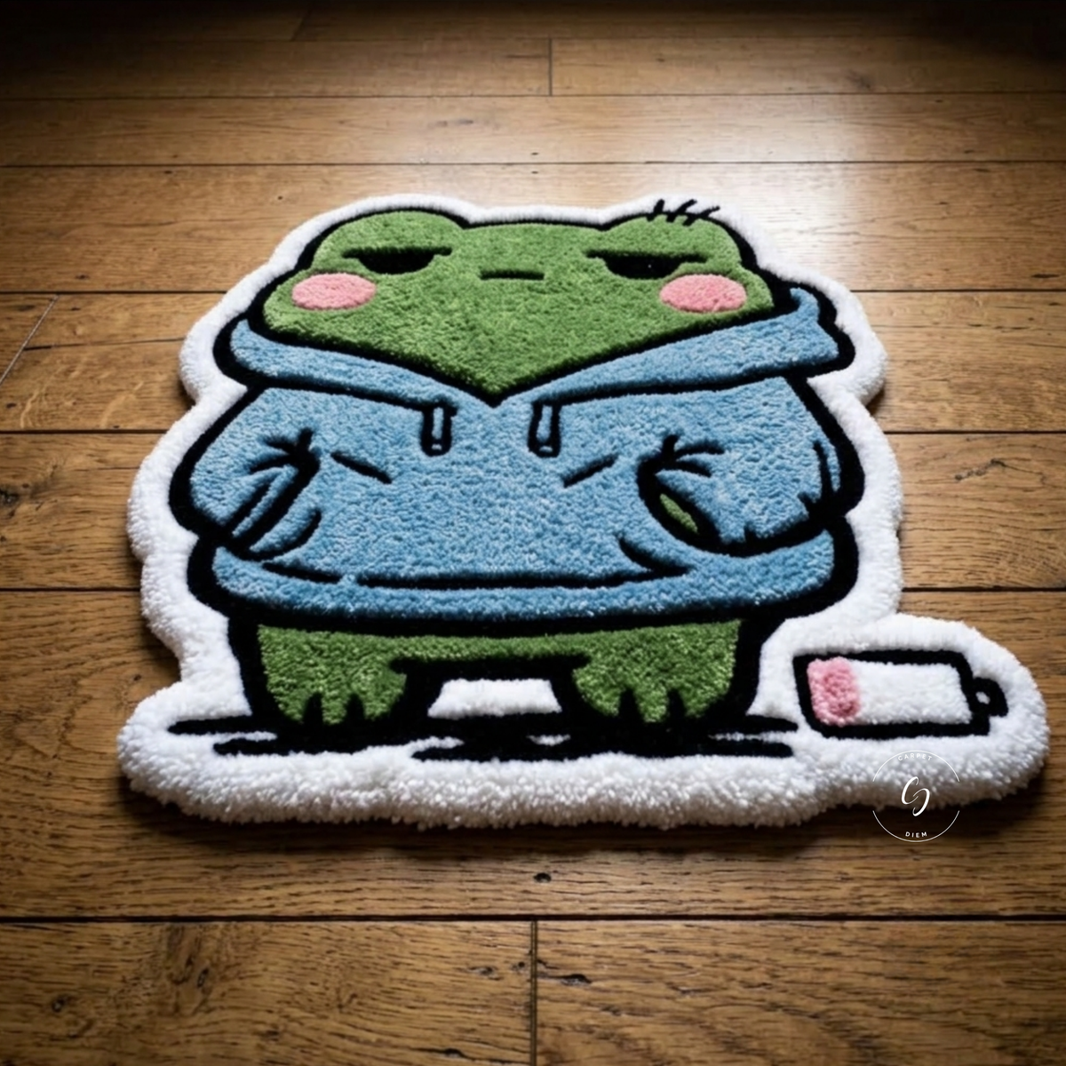 Zero Ribbits Given Hand Tufted Rug