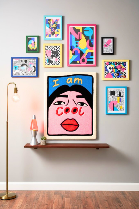 I Am Cool Hand-Tufted Rug