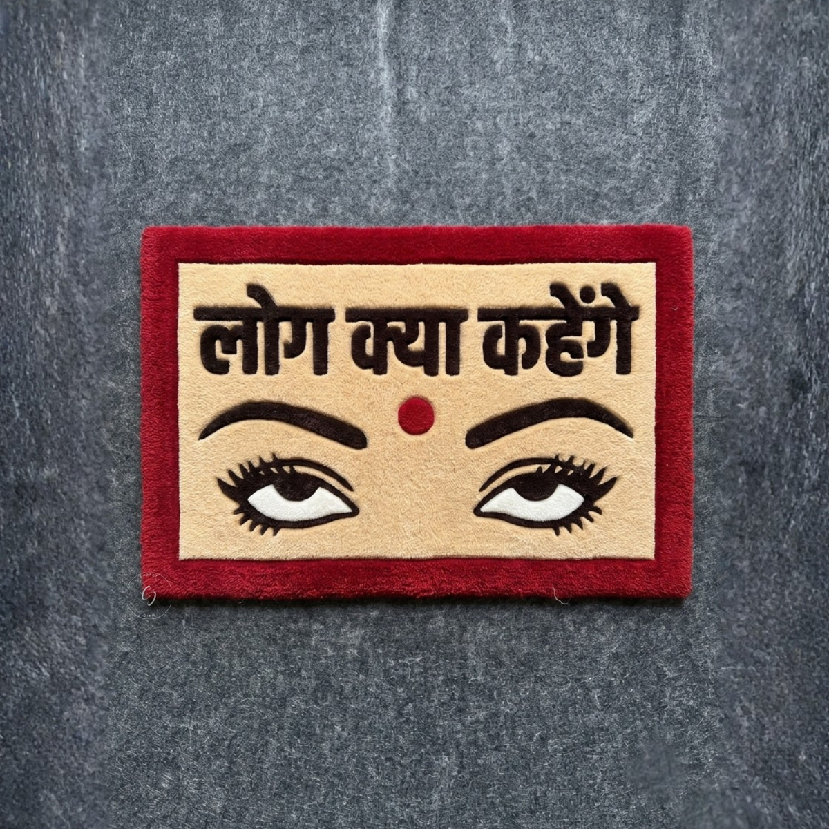 Log Kya Kahenge Hand Tufted Rug