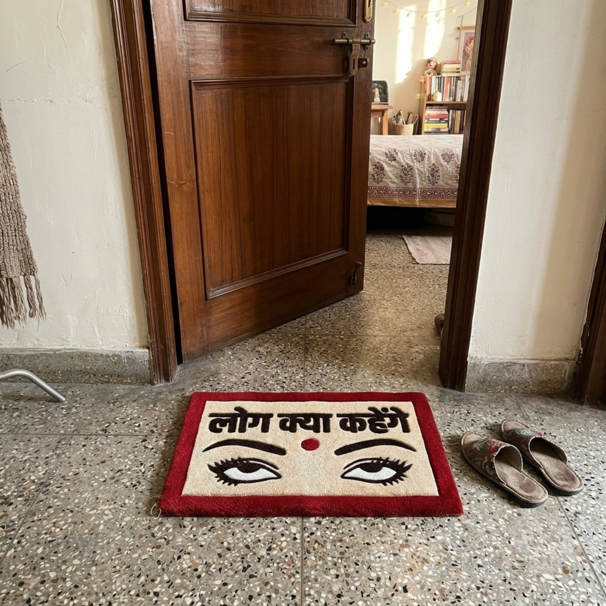 Log Kya Kahenge Hand Tufted Rug