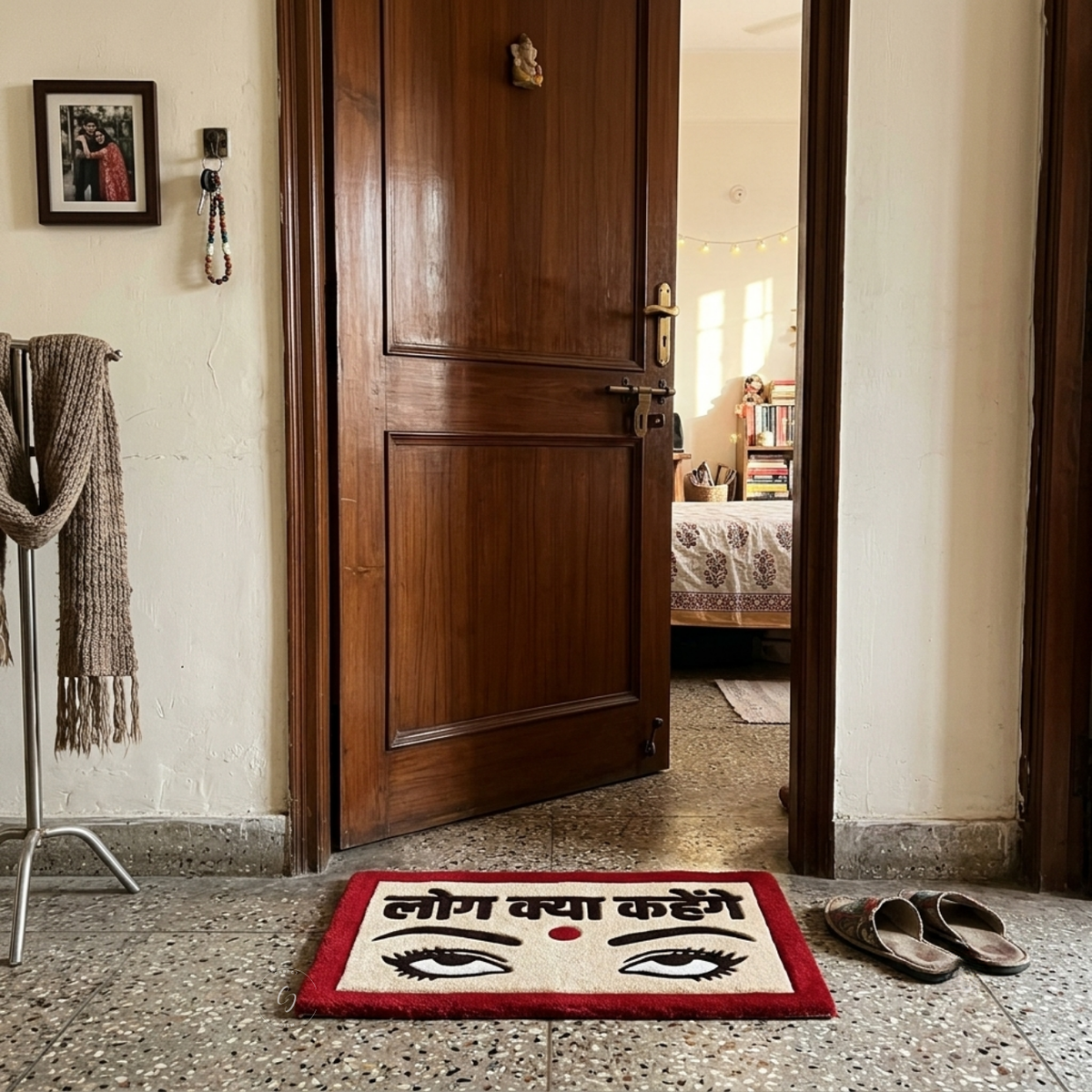 Log Kya Kahenge Hand Tufted Rug