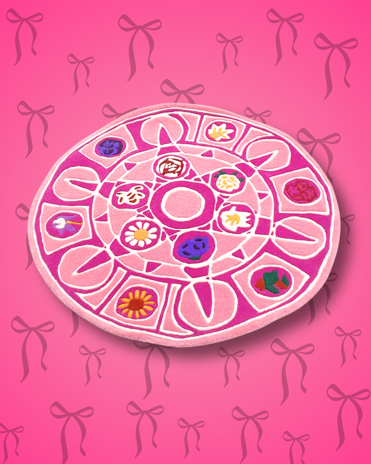 Barbie and the 12 Dancing Princesses Stone Hand-Tufted Rug