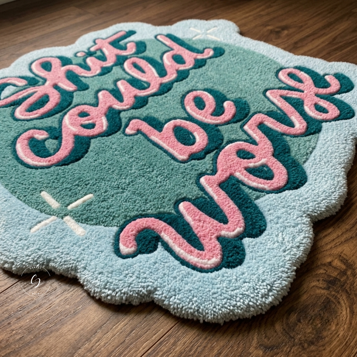 Shit Could Be Worse Hand Tufted Rug