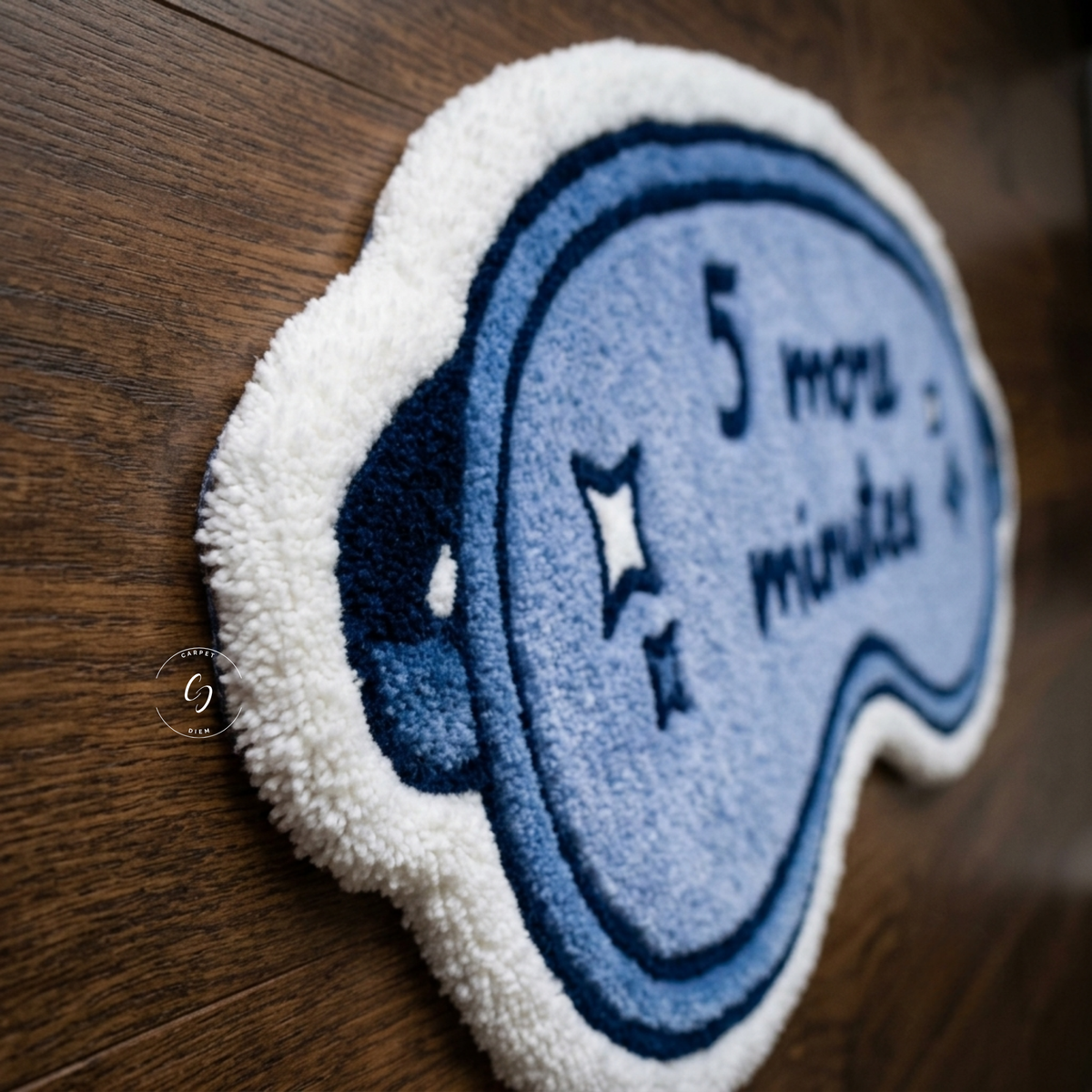 5 More Minutes Hand Tufted Rug