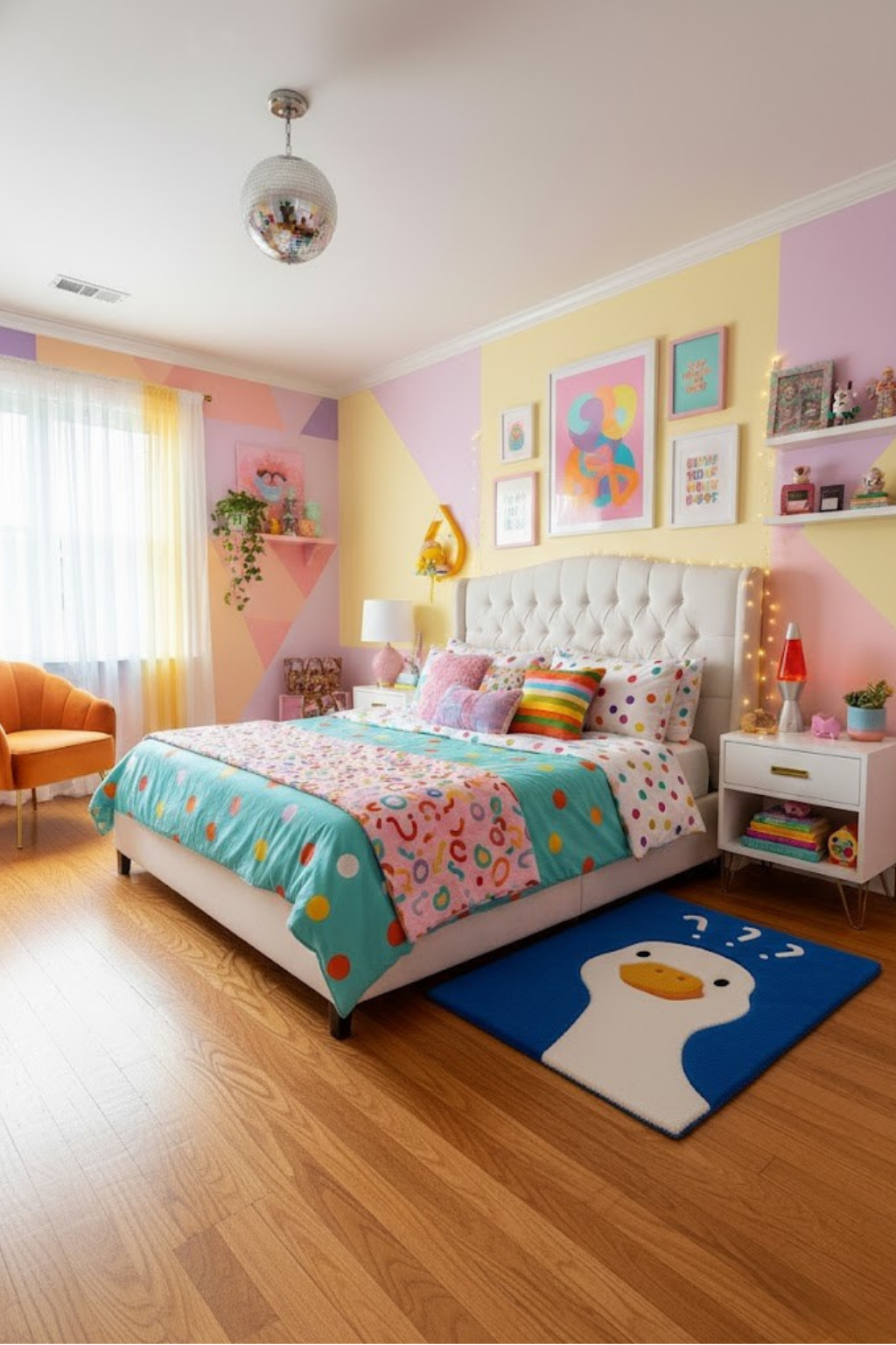 What The Duck? Hand-Tufted Rug