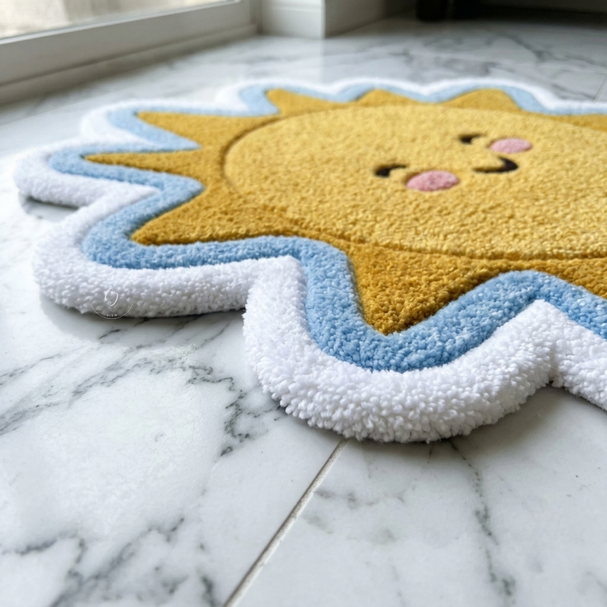 Sunny Smiles Hand-Tufted Rug