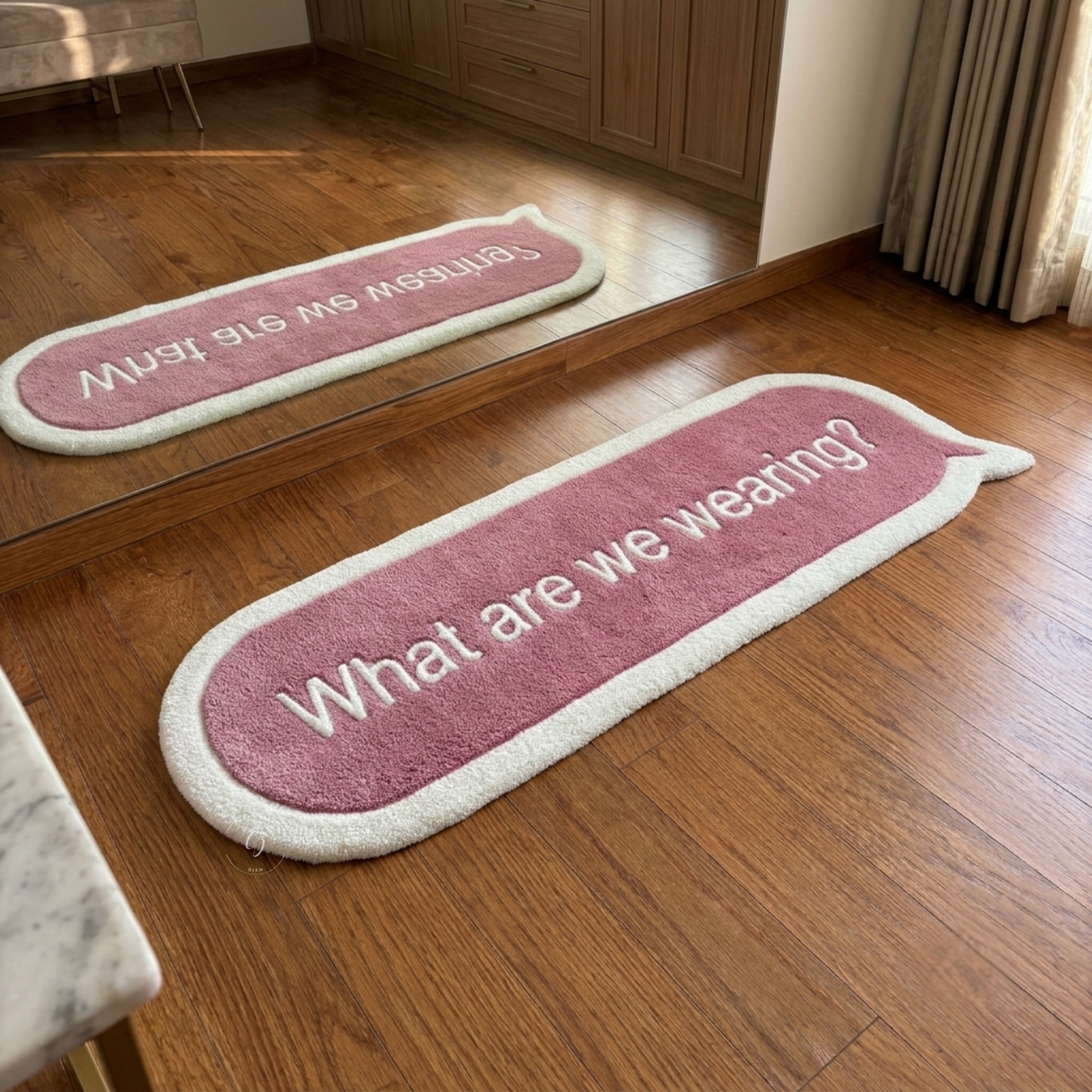 What Are We Wearing? Hand Tufted Rug