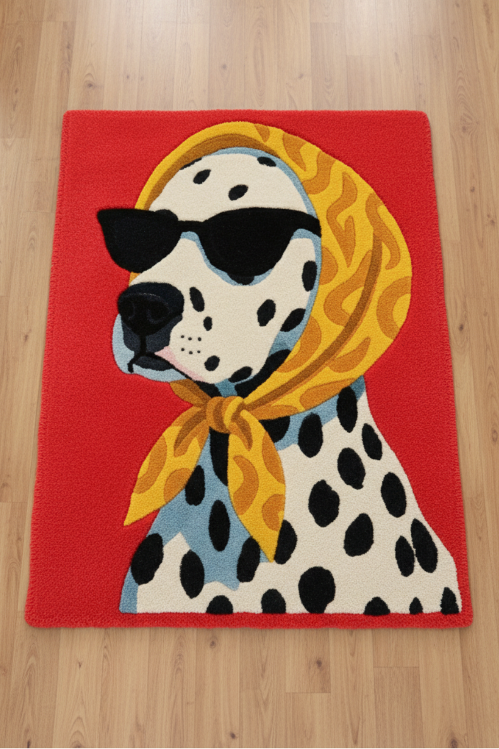 Dalmatian Diva Hand-Tufted Rug
