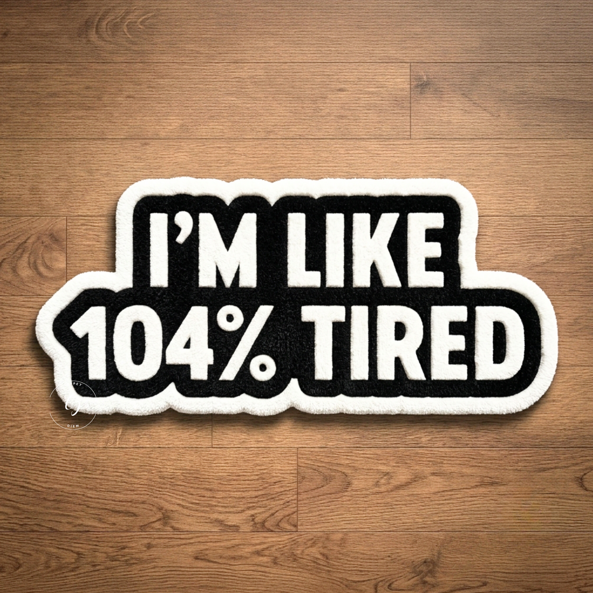 104% Tired Hand Tufted Rug